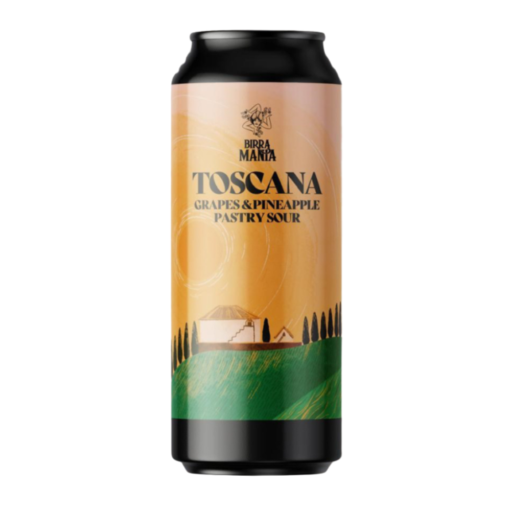 Piwo Birra Mania Toscana Grapes & Pineapple Pastry Sour 4,2% 500 ml puszka