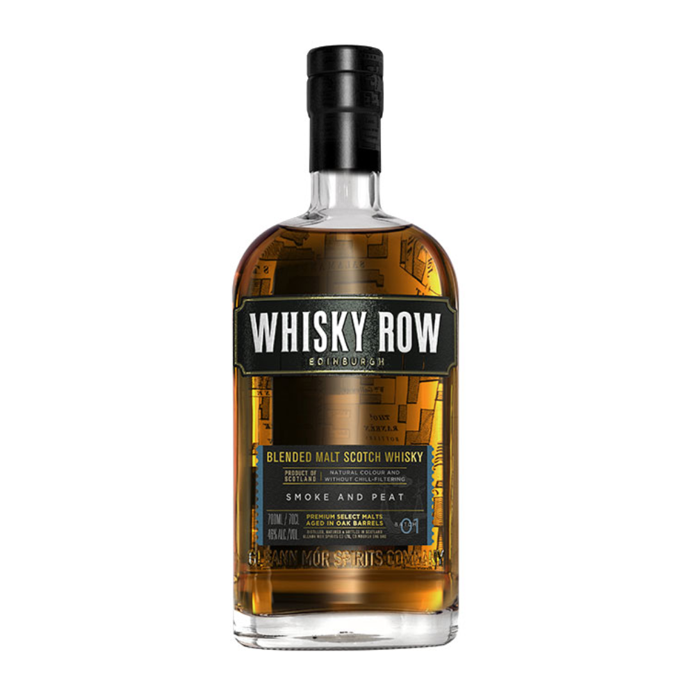 Whisky Row  Blended Malt Smoke & Peat 46% 700 ml