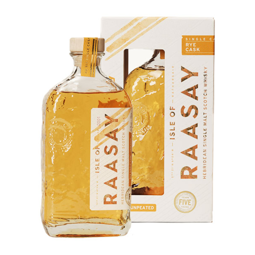 Whisky Isle Of Raasay Unpeated Ex Rye Single Cask #9 61,5% 700 ml