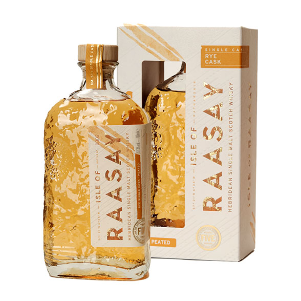 Whisky Isle Of Raasay Peated Ex Rye Single Cask #9 60,5% 700 ml