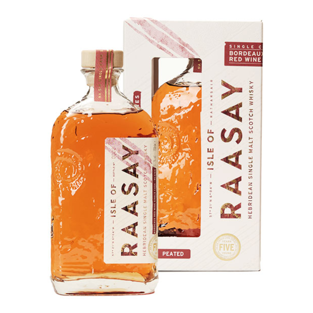 Whisky Isle Of Raasay Peated Ex Bourdeaux Red Wine 5YO Single Cask #8 61% 700 ml