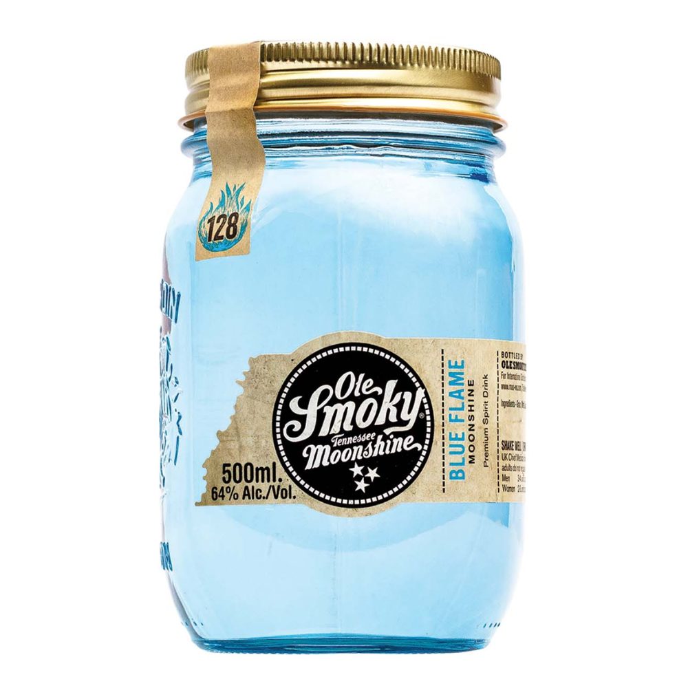Whisky Ole Smoky Blue Flame 64% 500 ml