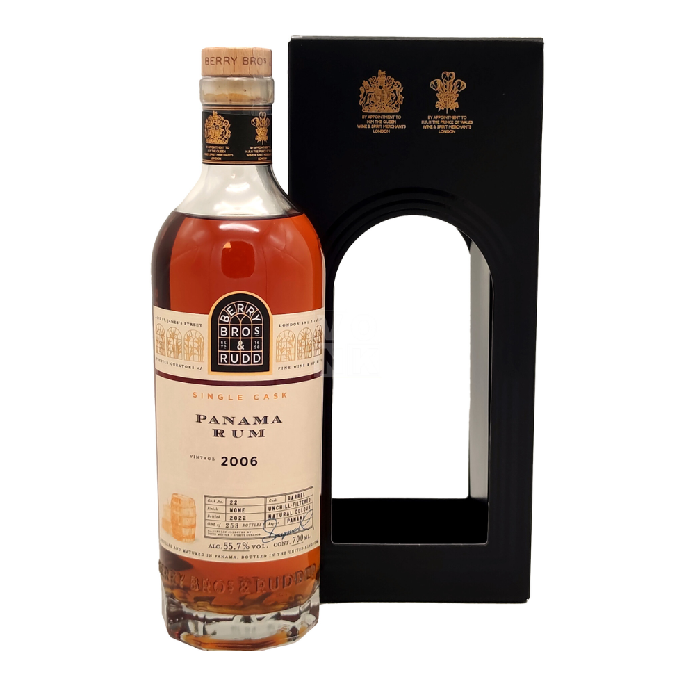 Whisky Berry Bros & Rudd Panama Rum 2006 #22 55,7% 700 ml