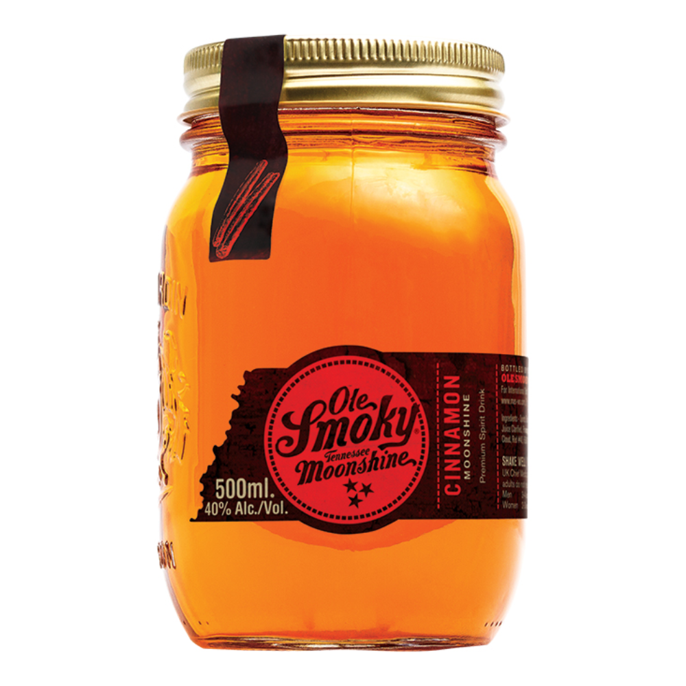 Whisky Ole Smoky Cinnamon 40% 500 ml