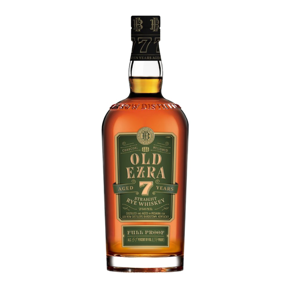 Whisky Bourbon Ezra Brooks 7 YO - Old Ezra Rye 57% 750 ml