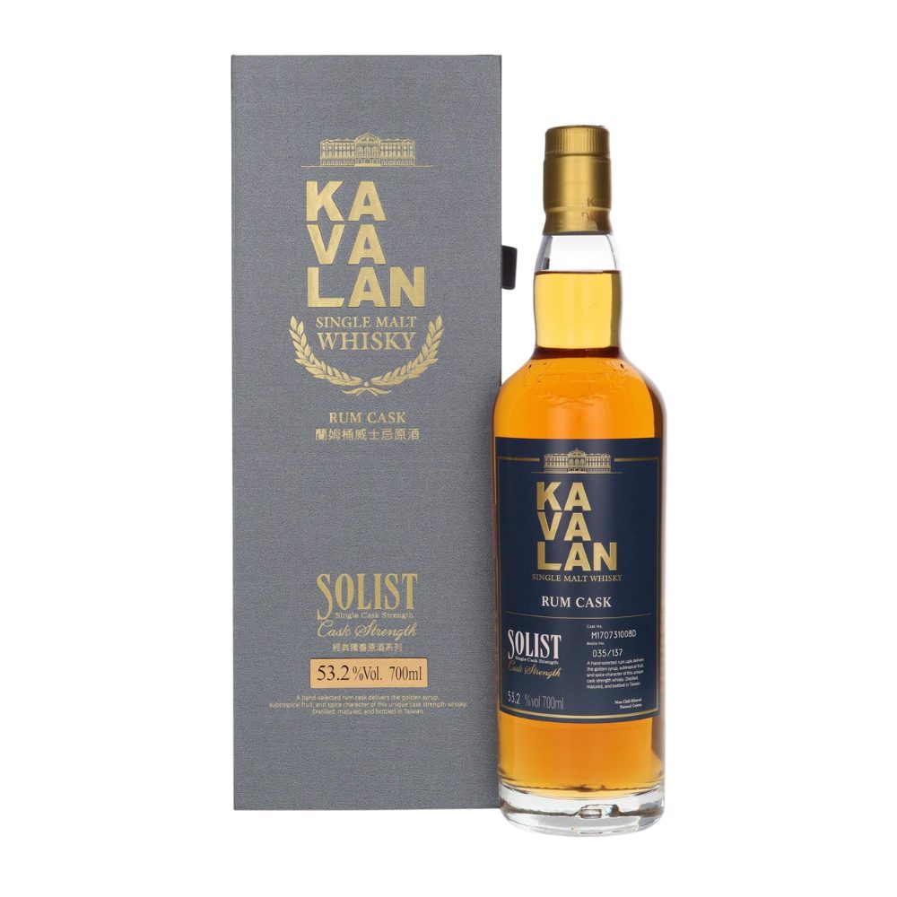 Whisky Kavalan Solist Rum Cask 53,2% 700 ml