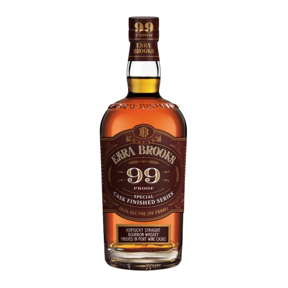 Whisky Bourbon Ezra Brooks 99 Port Cask Finish 49,5% 700 ml