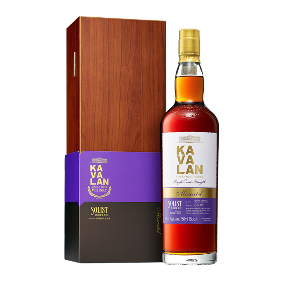 Whisky Kavalan Solist Moscatel 54% 750 ml