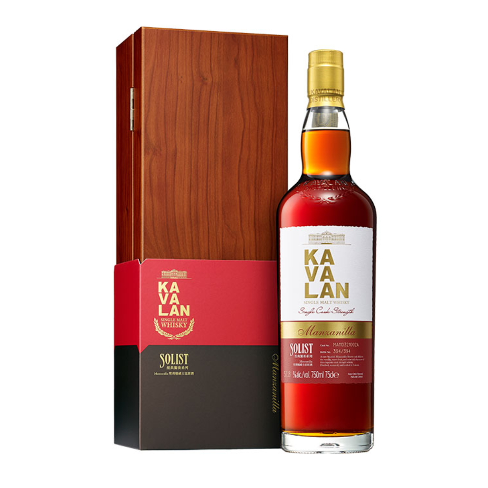 Whisky Kavalan Solist Manzanilla 54% 750 ml