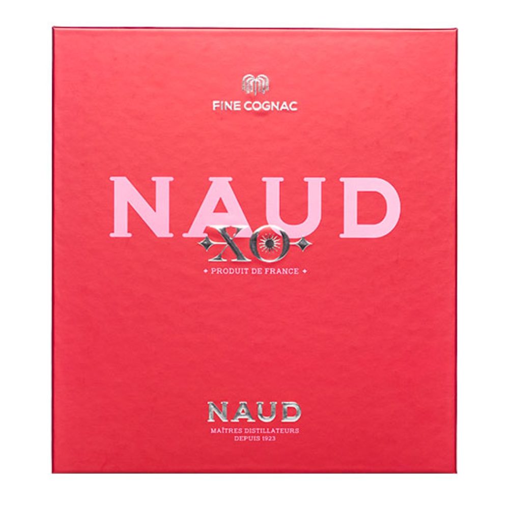 Koniak Naud XO 40% 700 ml + 2 szklanki