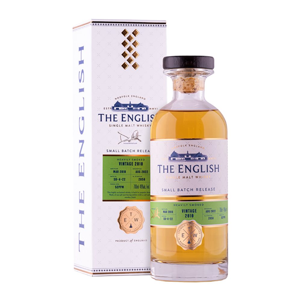 Whisky The English Vintage 2010 46% 700 kartonik