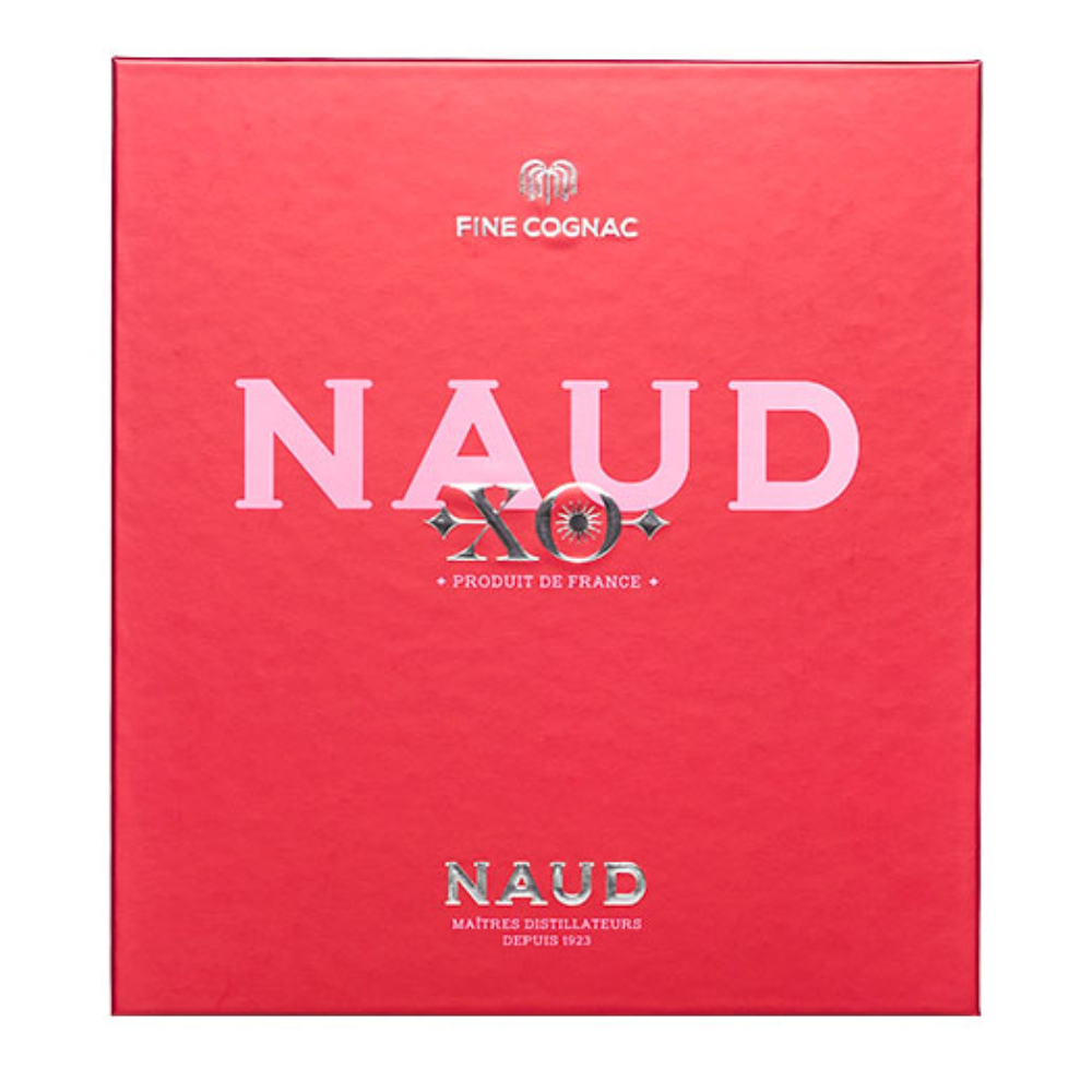 Koniak Naud XO 40% 700 ml + 2 szklanki