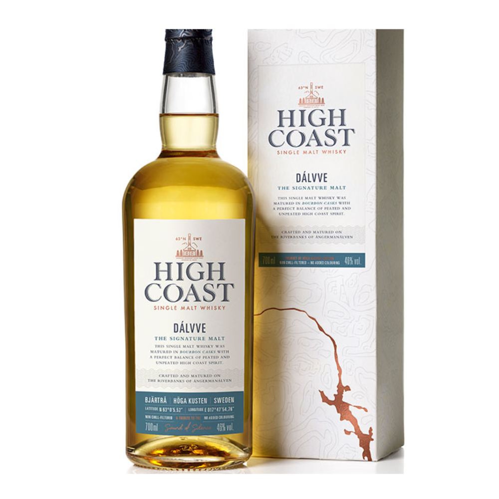 Whisky High Coast Dalvve Signature Malt 46% 700 ml