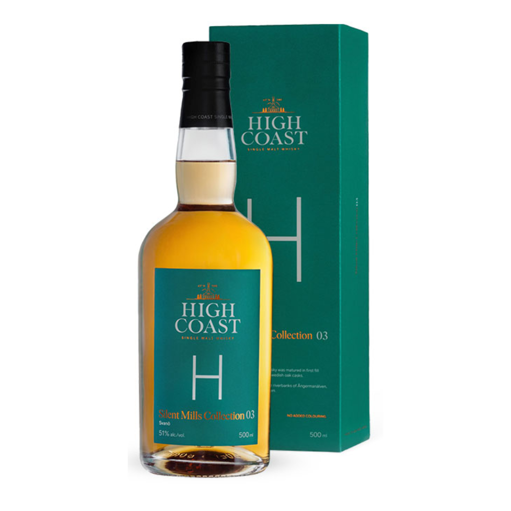 Whisky High Coast Silent Mills 03 Svano 51% 500 ml