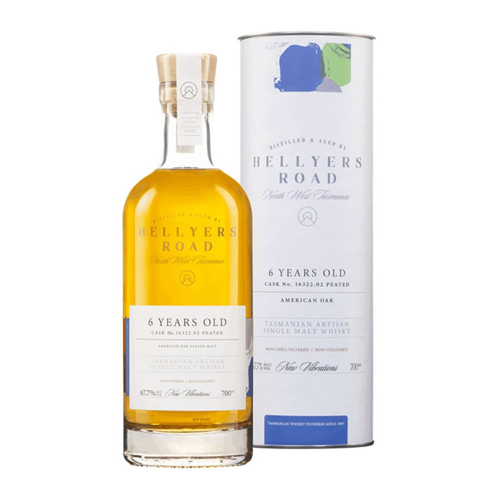 Whisky Hellyers Road Peated 6YO 2016 New Vibrations 67,7% 700 ml