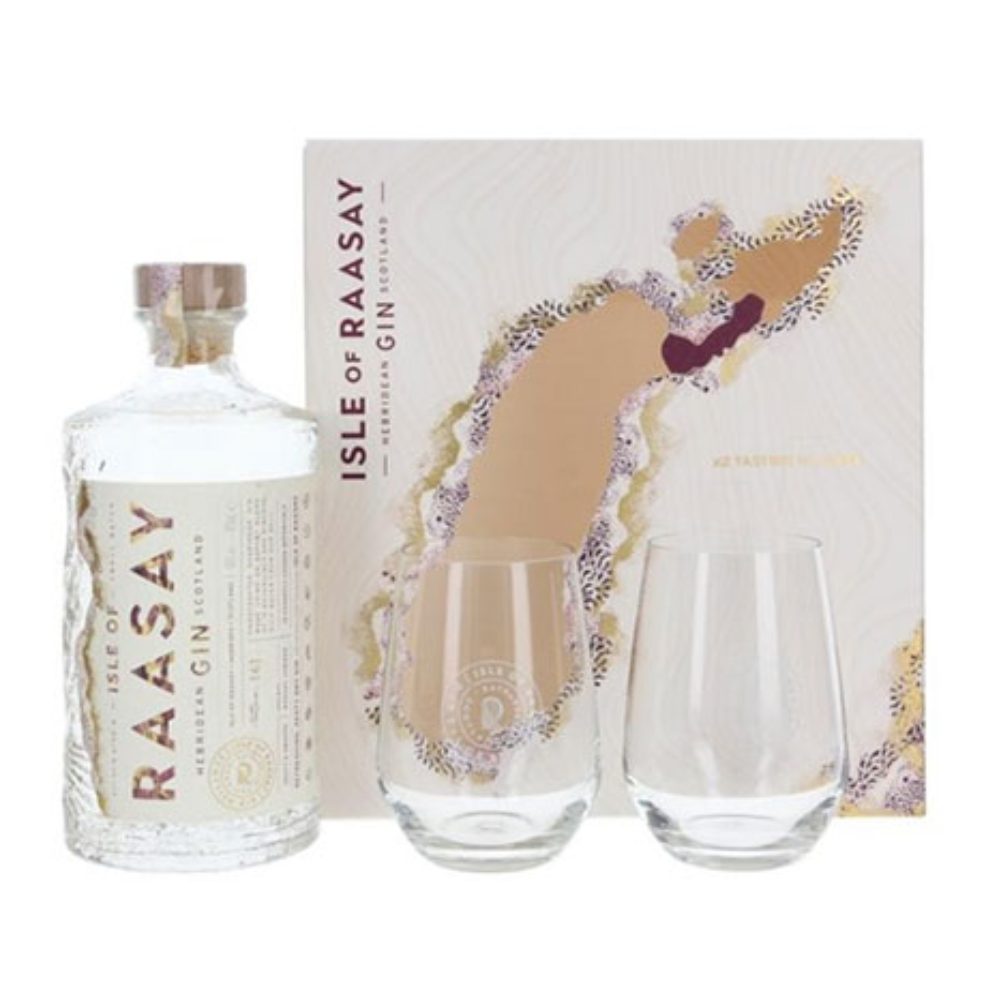 Gin Isle Of Raasay 46% 700 ml + 2 szklanki
