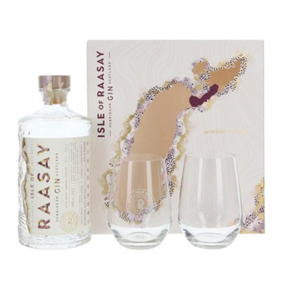 Gin Isle Of Raasay 46% 700 ml + 2 szklanki