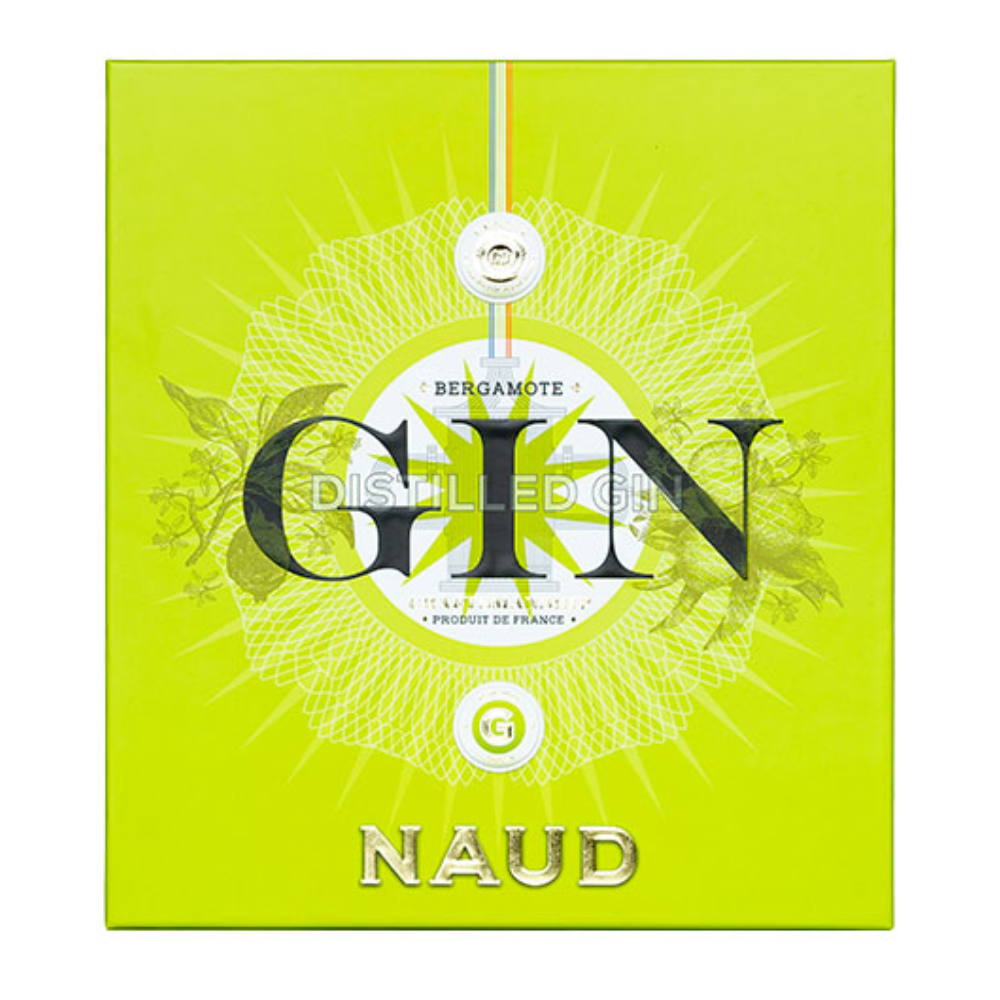 Gin Naud 44% 700 ml + szklanka