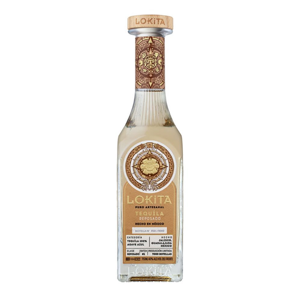 Tequila Lokita Reposado 100% Agave Azul 40% 700 ml