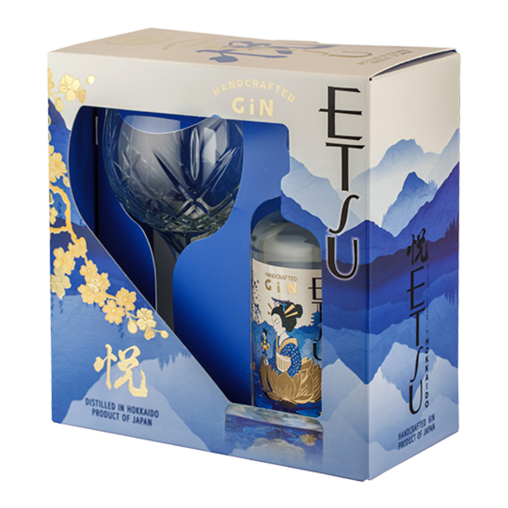 Gin Etsu Handcrafted 43% 700 ml + kieliszek