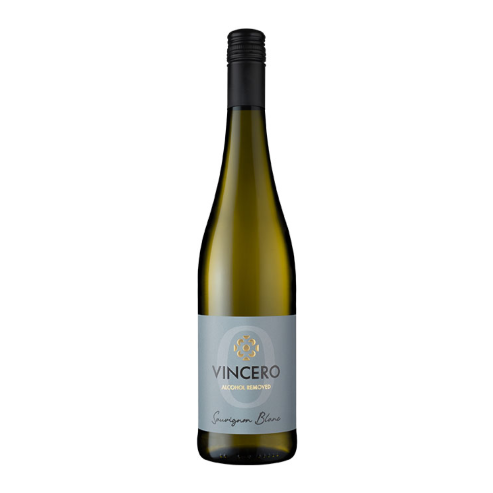 Wino Vincero Sauvignon Blanc Vegan 0% białe wytrwane 750 ml