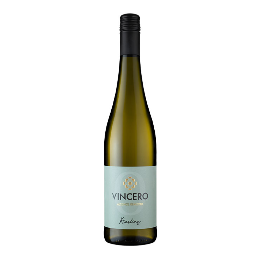 Wino Vincero Riesling Vegan 0% białe wytrwane 750 ml