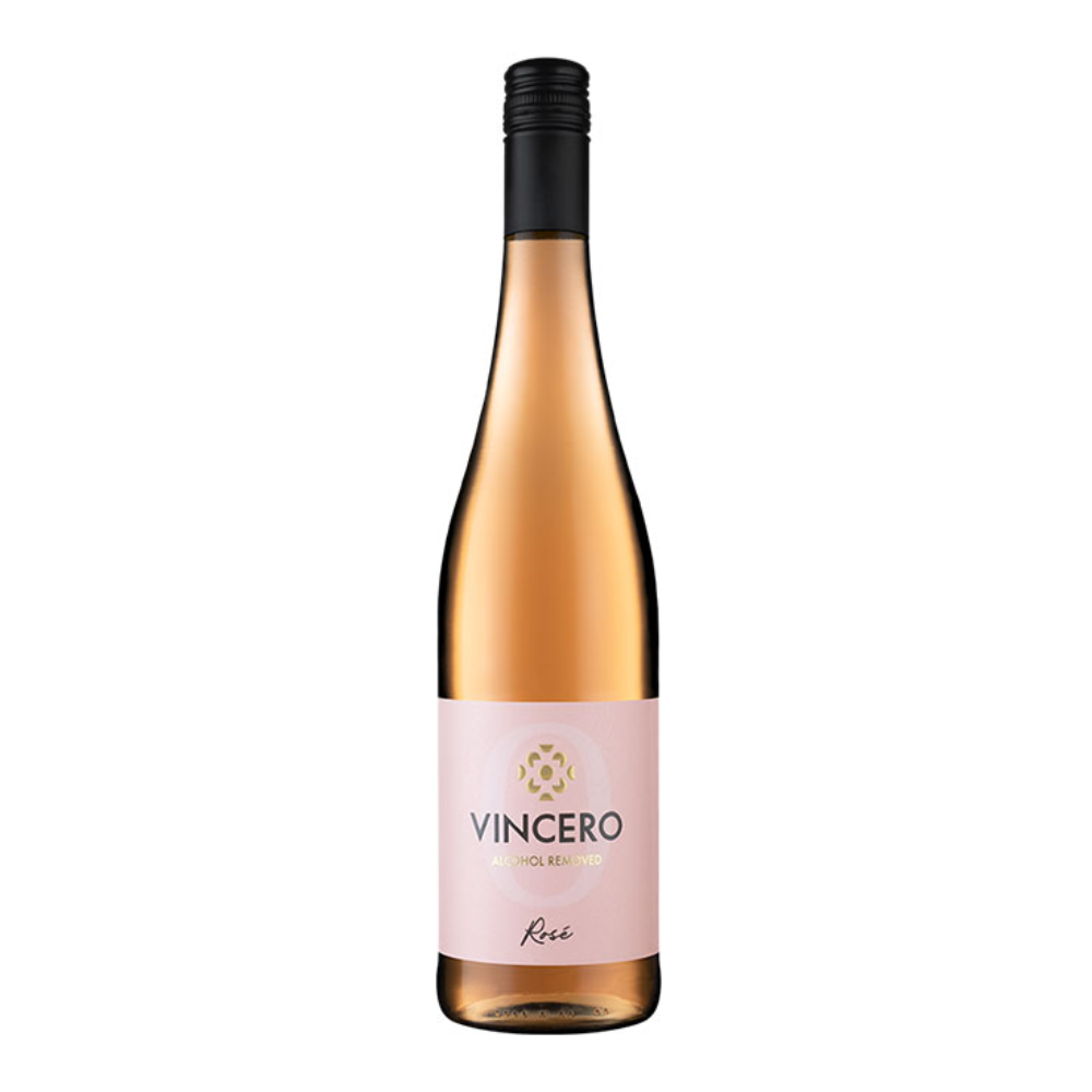 Wino Vincero Rose Vegan 0% białe wytrwane 750 ml