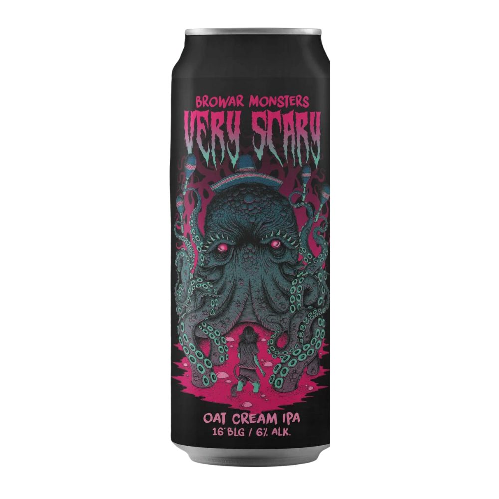 Piwo Monsters Very Scary Oat Cream IPA 6% 500 ml Puszka