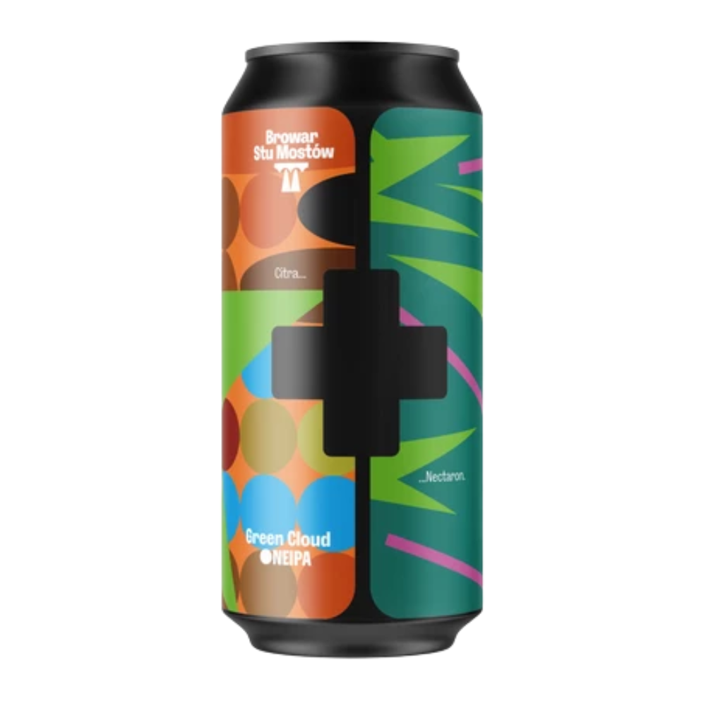 Browar Stu Mostów Green Cloud NEIPA 6,2% 440 ml puszka