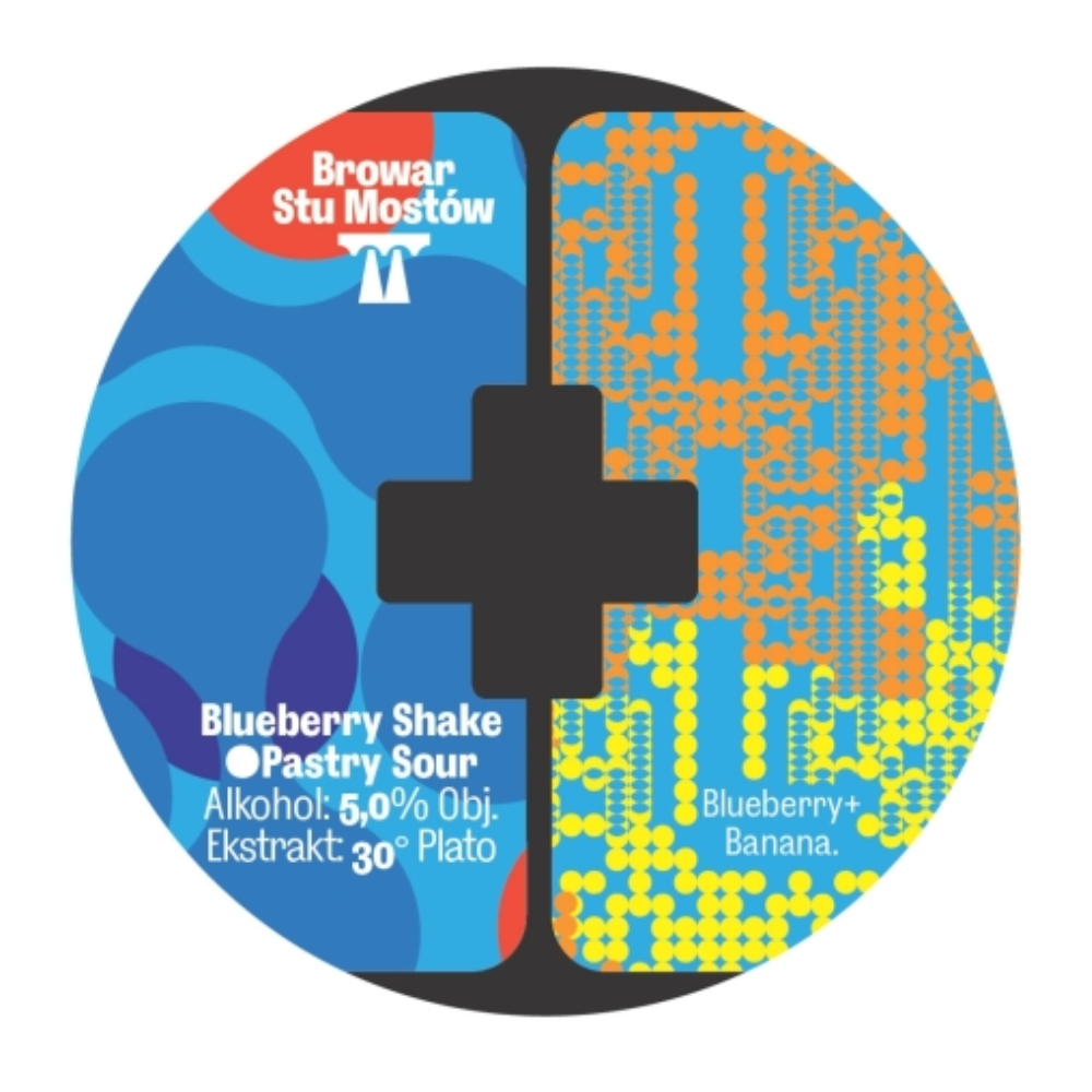 Browar Stu Mostów Blueberry Shake Pastry Sour 5% 20 l keg