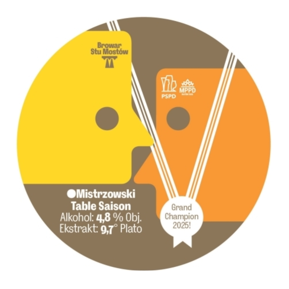 Browar Stu Mostów Grand Champion 2025 4,8% 20 l keg