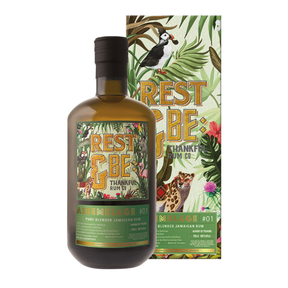 Rum Rest & Be Thankful Jamaican Assemblage #01 13YO 46% 700 ml