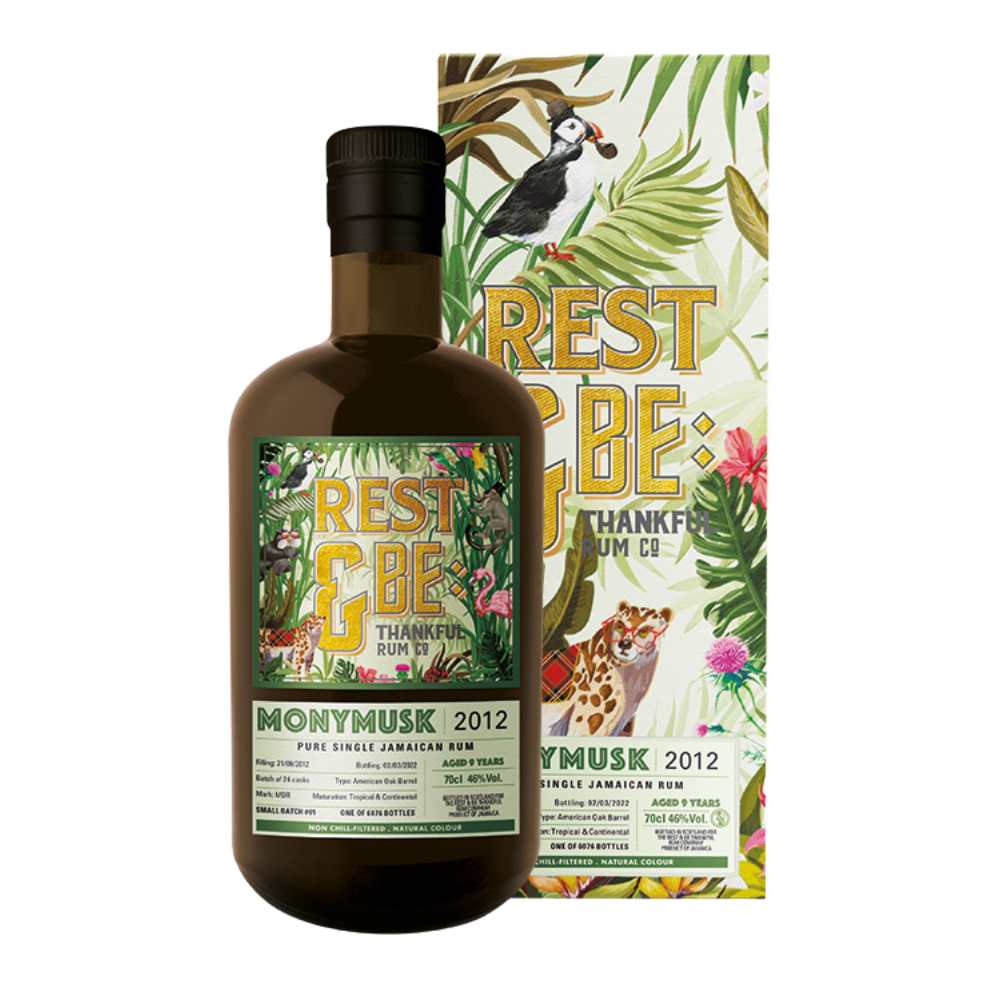 Rum Rest & Be Thankful Monymusk 2012 9YO 46% 700 ml