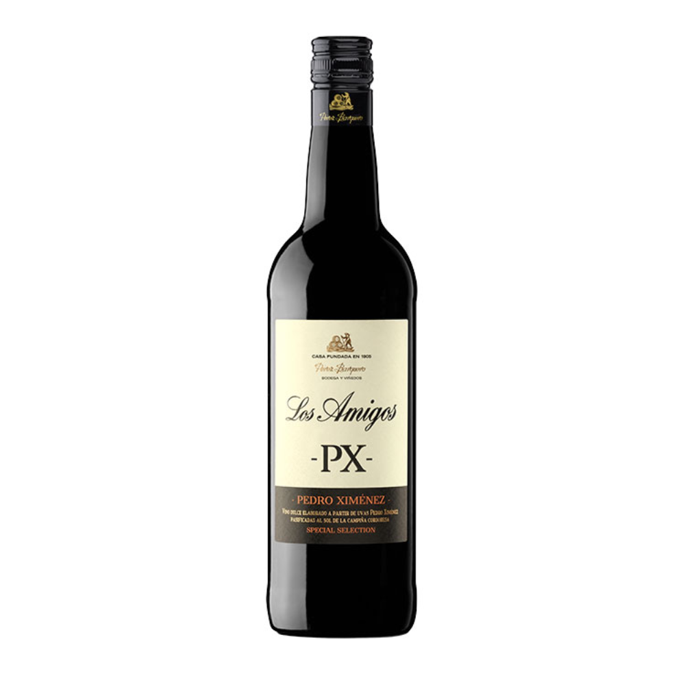 Wino wzmacniane Perez Barquero Sherry Los Amigos PX 15% czerwone słodkie 750 ml