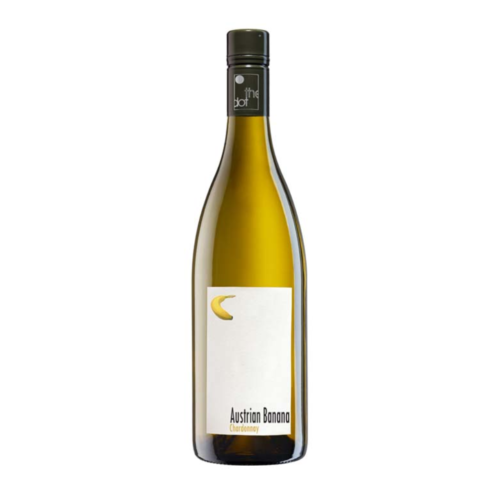 Wino The Dot Austrian Banana Chardonnay 2016 14% białe wytrawne 750 ml