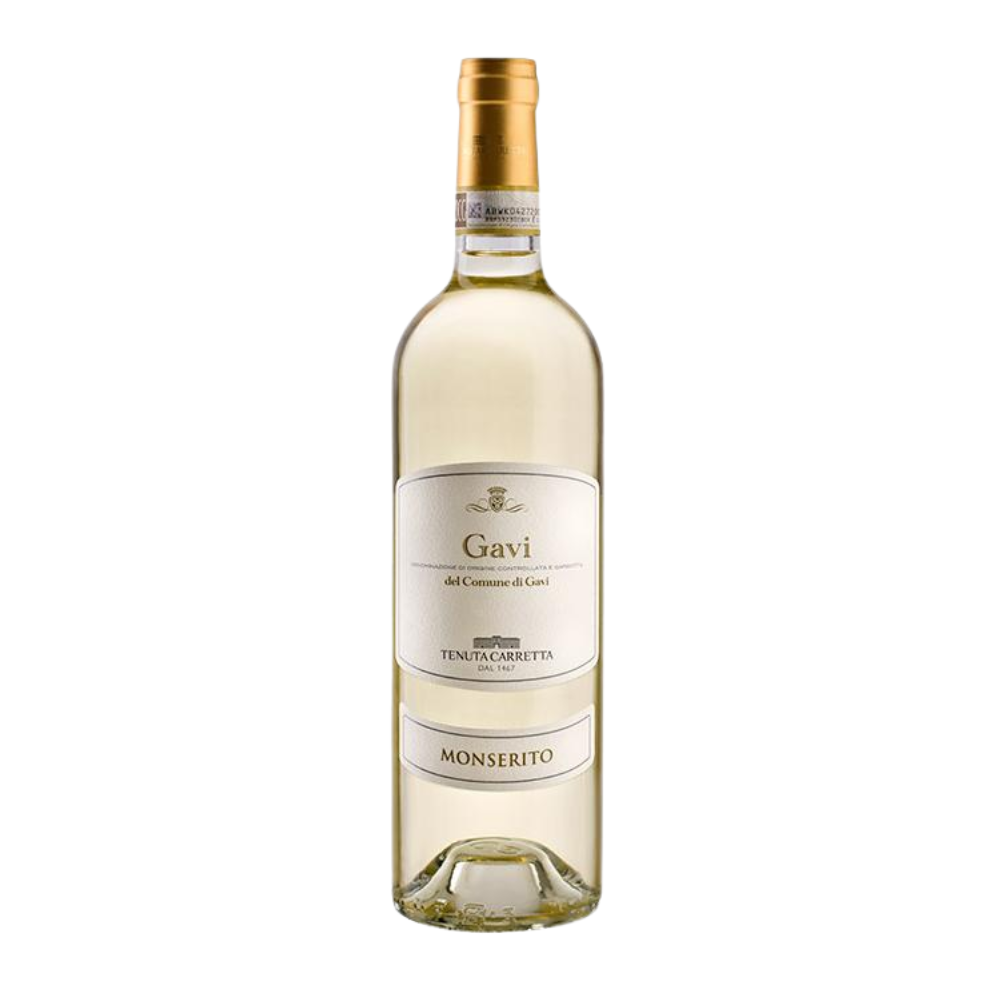 Wino Tenuta Carretta Gavi del Comune di Gavi Monserito 12,5% białe wytrawne 750 ml