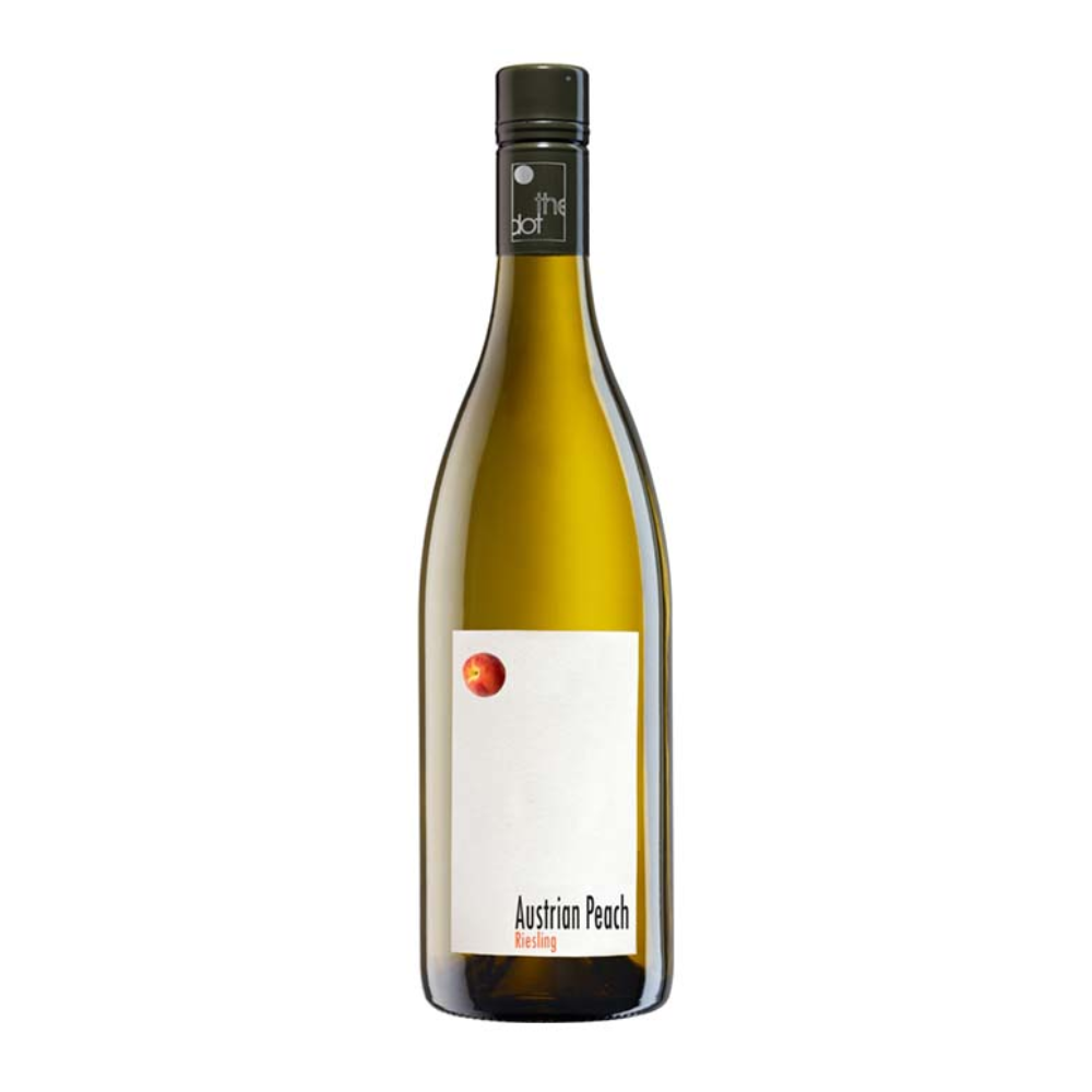 Wino The Dot Austrian Peach Riesling 2016 12,5% białe półwytrawne 750 ml