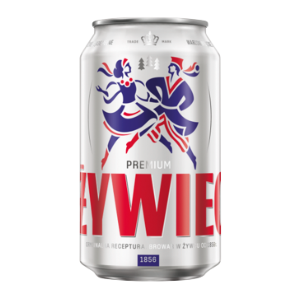 Piwo Żywiec Jasne Pełne 5,5% 330 ml puszka