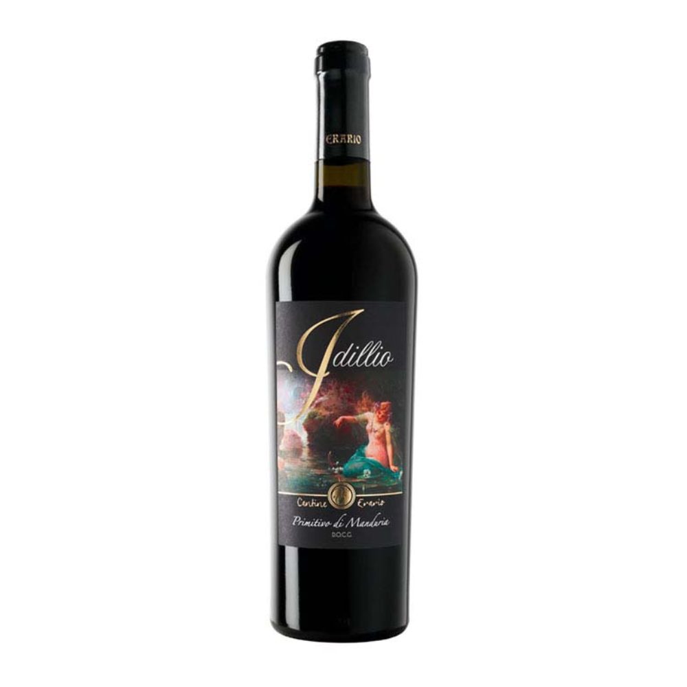 Wino Erario Primitivo di Manduria Idillio 14,5% czerwone wytrawne 750 ml