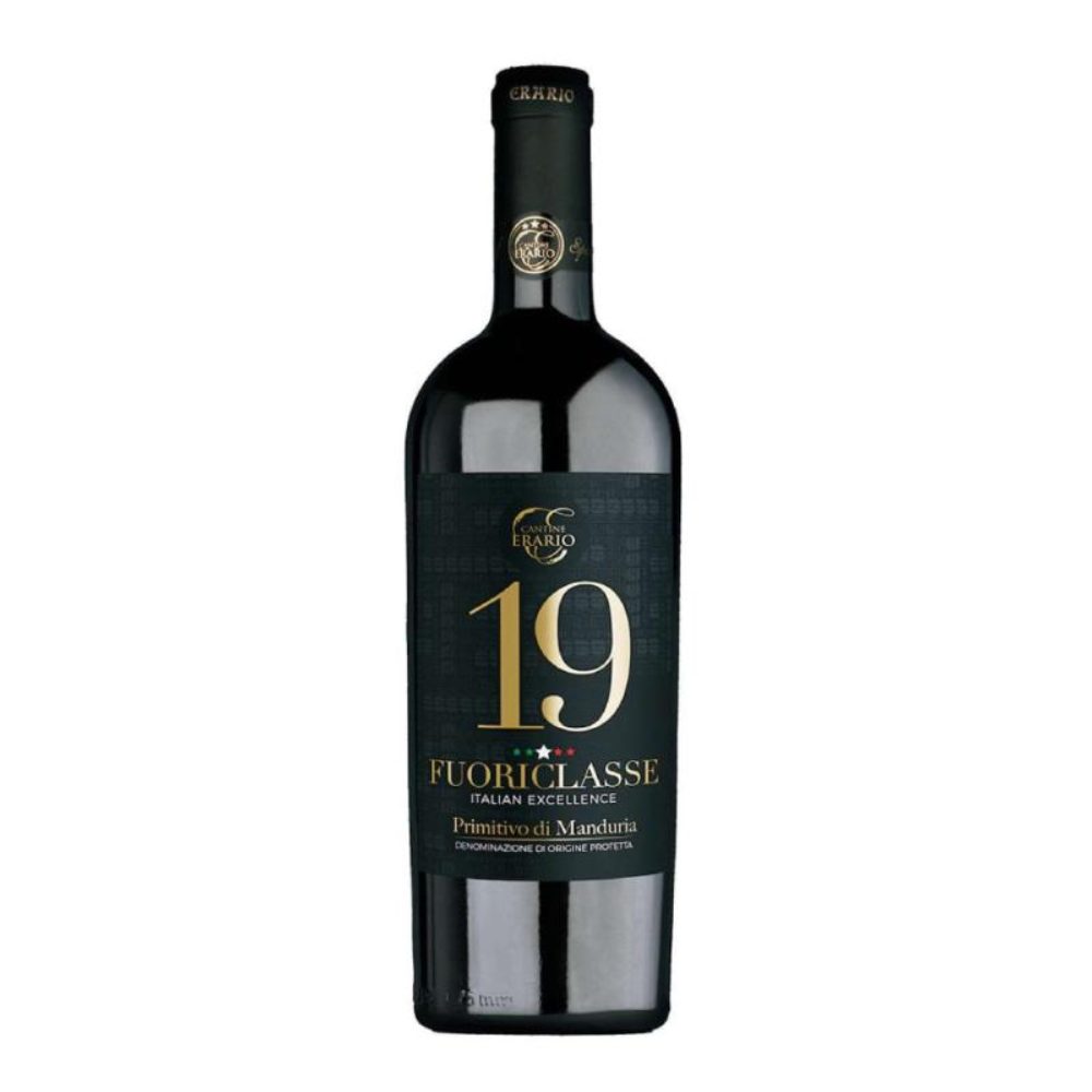 Wino Erario Primit di Mand Fuoriclasse 19% czerwone półsłodkie 750 ml