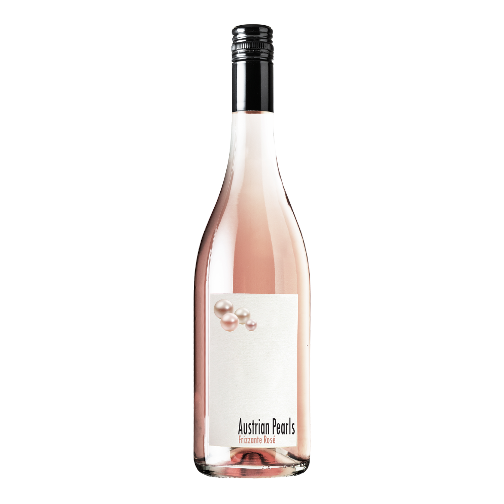 Wino The Dot Austrian Pearls Frizante Rose 13%  różowe półwytrawne 750 ml