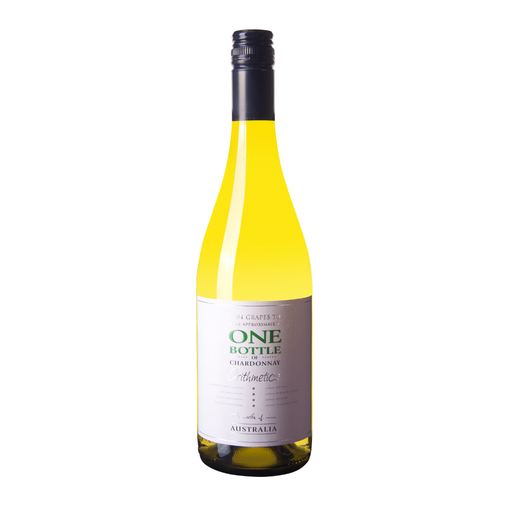 Wino Arithmetics Chardonnay 13% białe wytrawne 750 ml