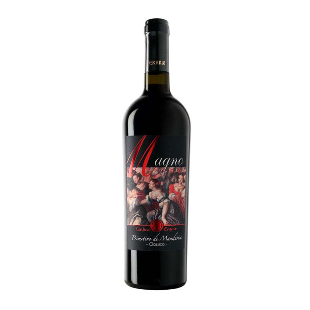 Wino Erario Primitivo di Manduria Magno 14,5% czerwone wytrawne 750 ml