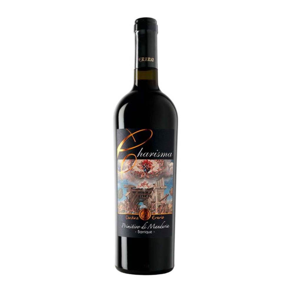 Wino Erario Primitivo di Manduria Charisma 14,5% czerwone wytrawne 750 ml