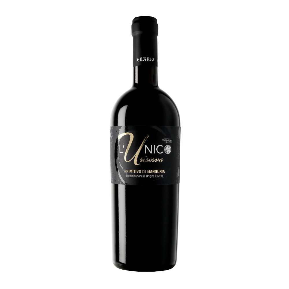 Wino Erario Primitivo di Manduria Unico 17% czerwone półsłodkie 750 ml