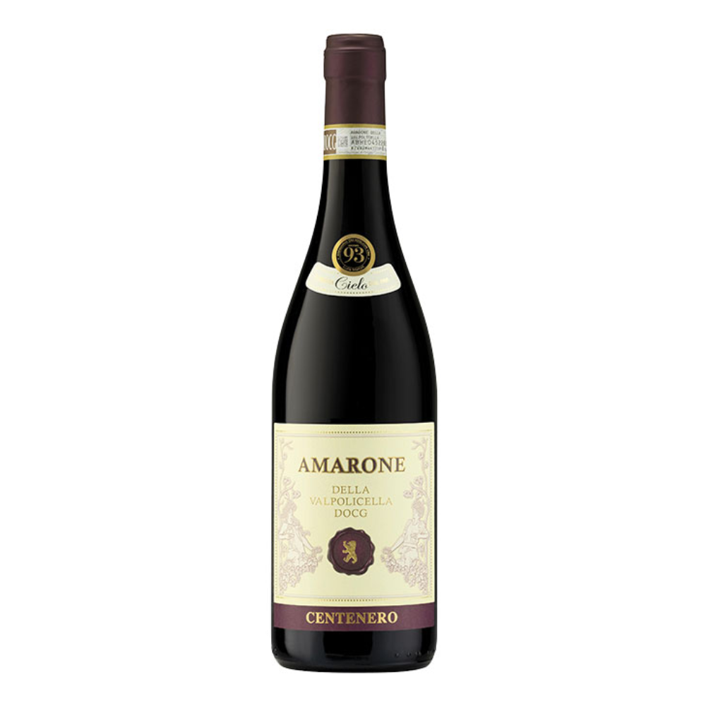 Wino Centenero Amarone DOCG Valpolicella 2018 15% czerwone wytrawne 750 ml