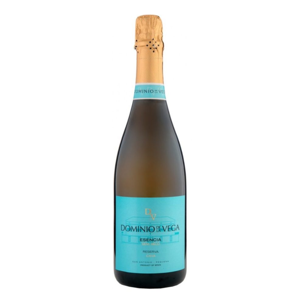 Wino Dominio De La Vega Esencia Cava Semi-Seco 2018 11,5% białe półsłodkie 750 ml