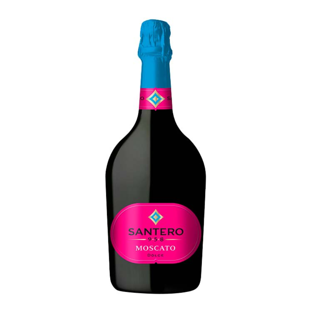 WIno Santero Moscato Spumante Dolce Butterfly 6,5% białe słodkie 750 ml