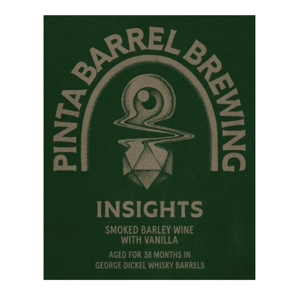 Piwo Pinta Barrel Brewing Insights 2025 Smoked Barley Wine 11% 330 ml