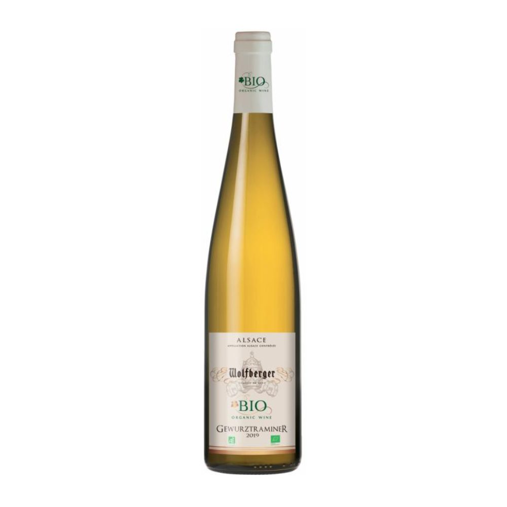 Wino Wolfberger BIO Gewurztraminer 13,5% białe wytrawne 750 ml
